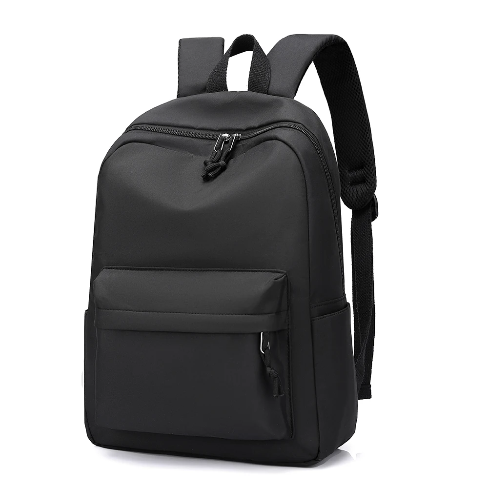 

Fashion Ultra Lightweight Backpacks Large Capacity Waterproof Student Bag Simple Solid Color Backpack
