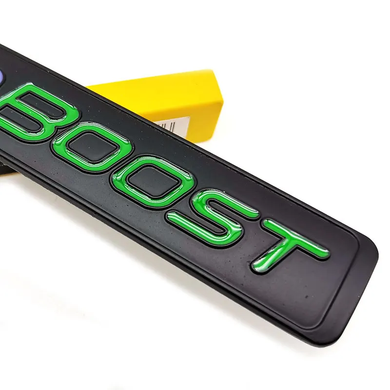 ECOBOOST logo car stickers for Fo rd focus new energy series refit accessories rear boot badge trunk label eco boost decals