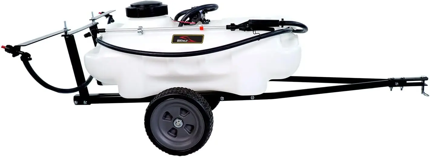 ST-152BH-A Self-Storing Tow Behind Lawn and Garden Sprayer with Collapsible Boom, 15-Gallon