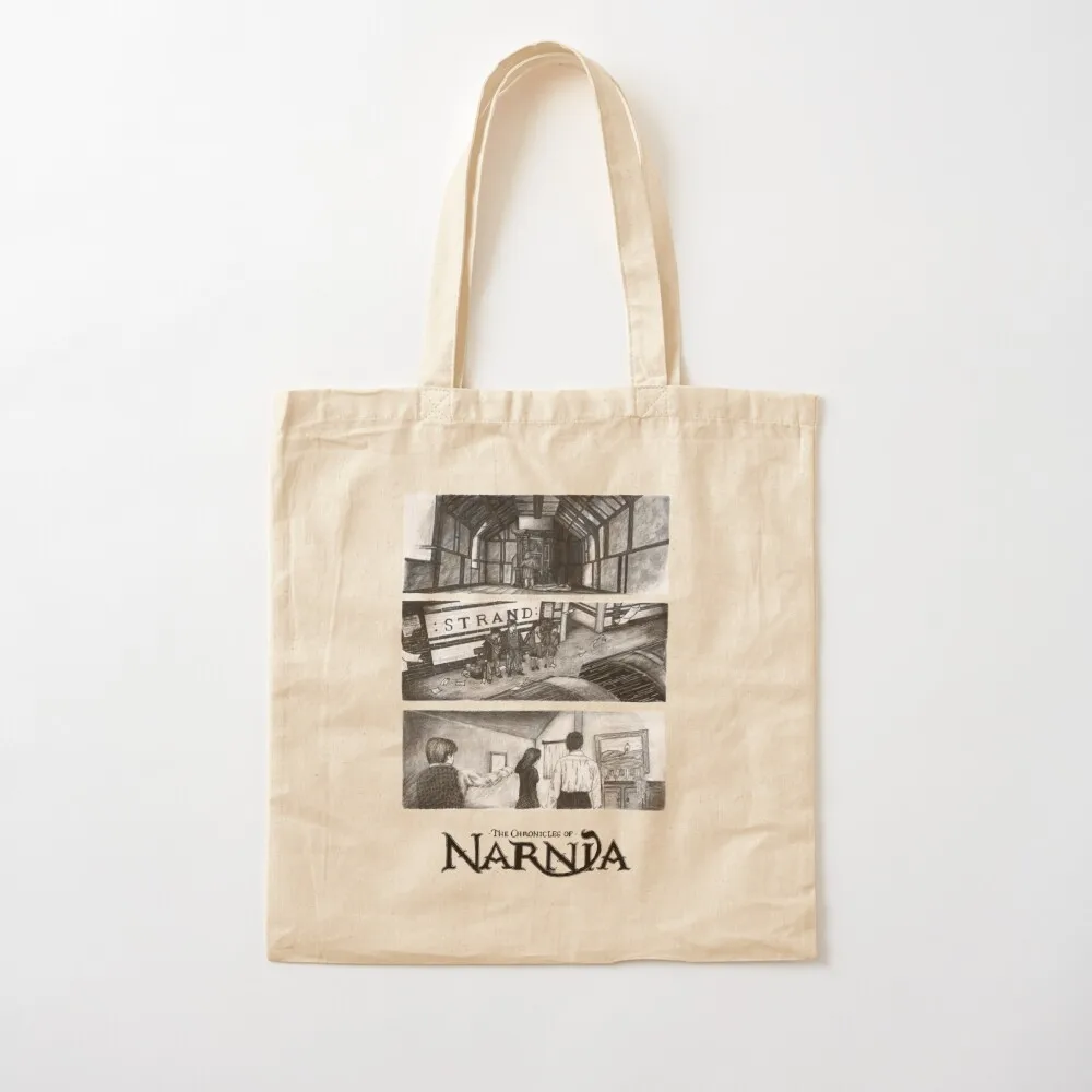 

The chronicles of Narnia Tote Bag reusable shopping bags Gift bags Canvas Tote Bag