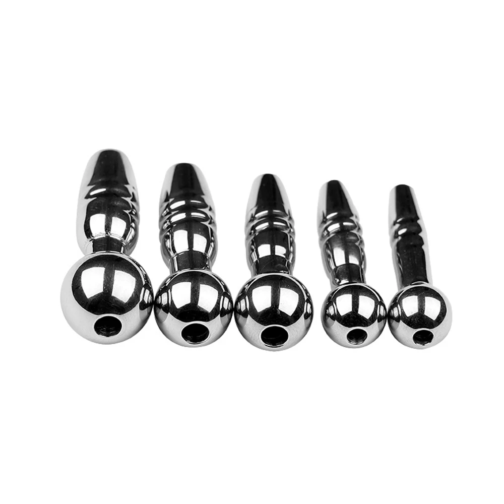 Stainless Steel Metal Penis Plug Catheters Urethral Dilatation Penis Stimulation Horse Eye Stick BDSM Sex Toys Butt Plug