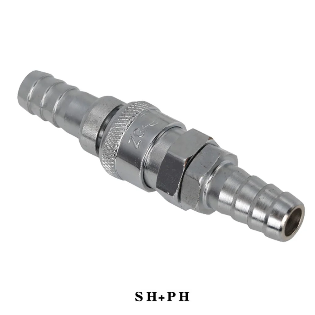 

2 pcs Pneumatic Straight Connectors 8(20) Tube Fittings Quick Disconnect Couplings For Compressor Tools Oil Leak