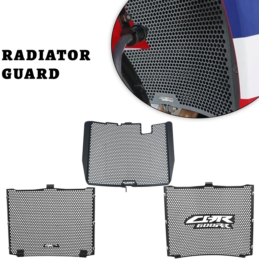 

2025 2024 для Honda CBR600RR 2007 2008 2009 2012 2013 2014 2015 2016 CBR 600 RR Защитная решетка радиатора Защитная крышка Защитная часть