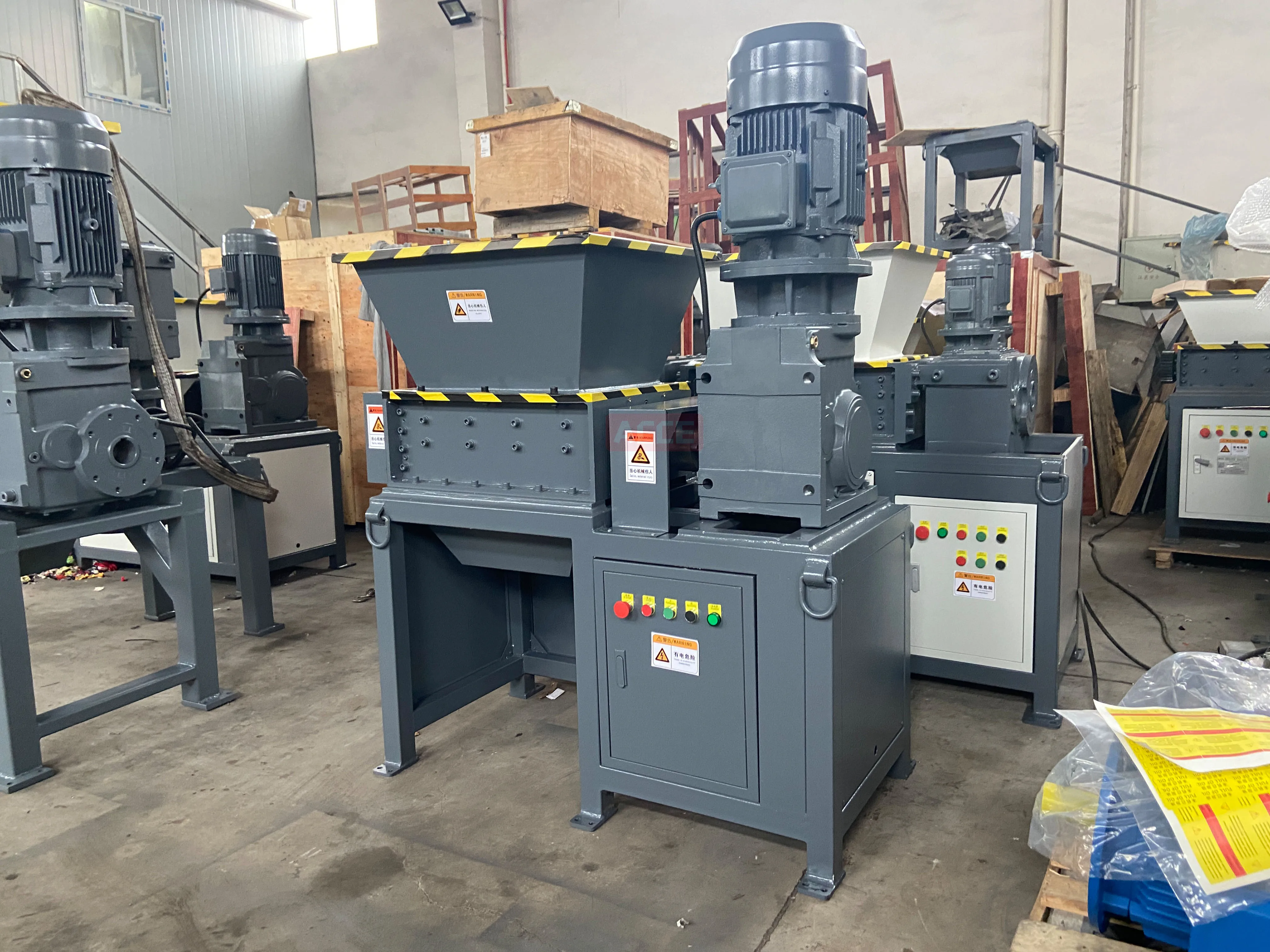 Small Metal Shredder Machine Copper Wire Shredder Machine Scrap Metal Shredders