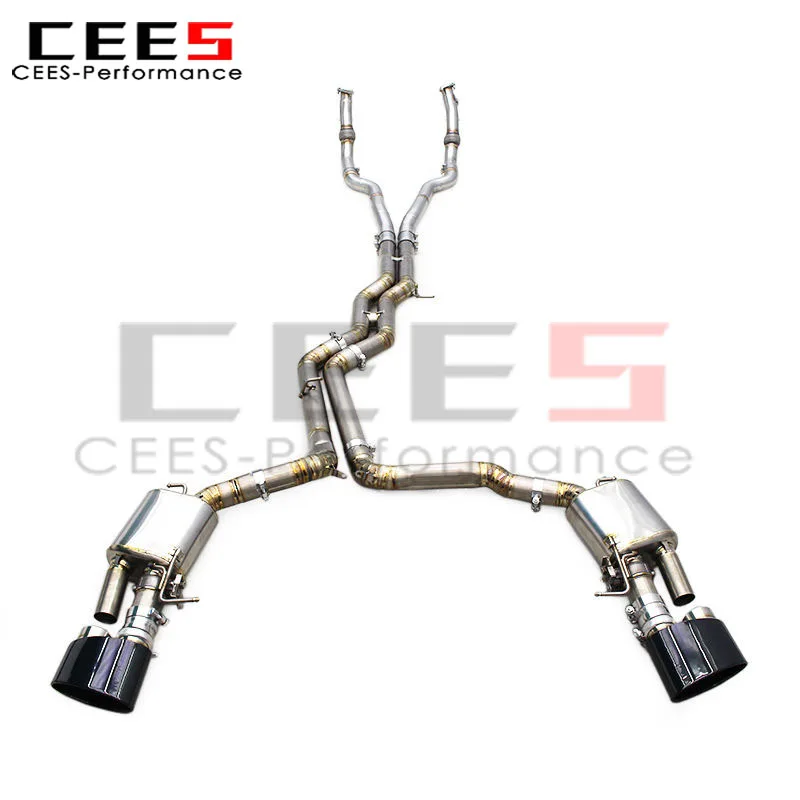 

CEES Performance Exhaust System for Audi RS6/RS7 C8 4.0T 2019-2024 Catback Exhaust Pipes Muffler with OEM Valve Upgrade