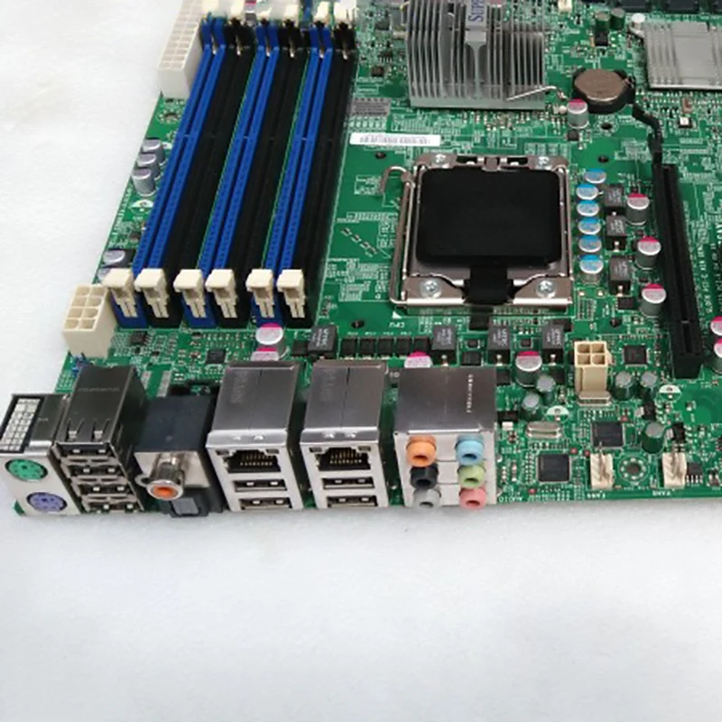 X8SAX Original For Supermicro 1366-pin X58 Motherboard Single-way Workstation Motherboard Industrial Computer Dual PCI-X