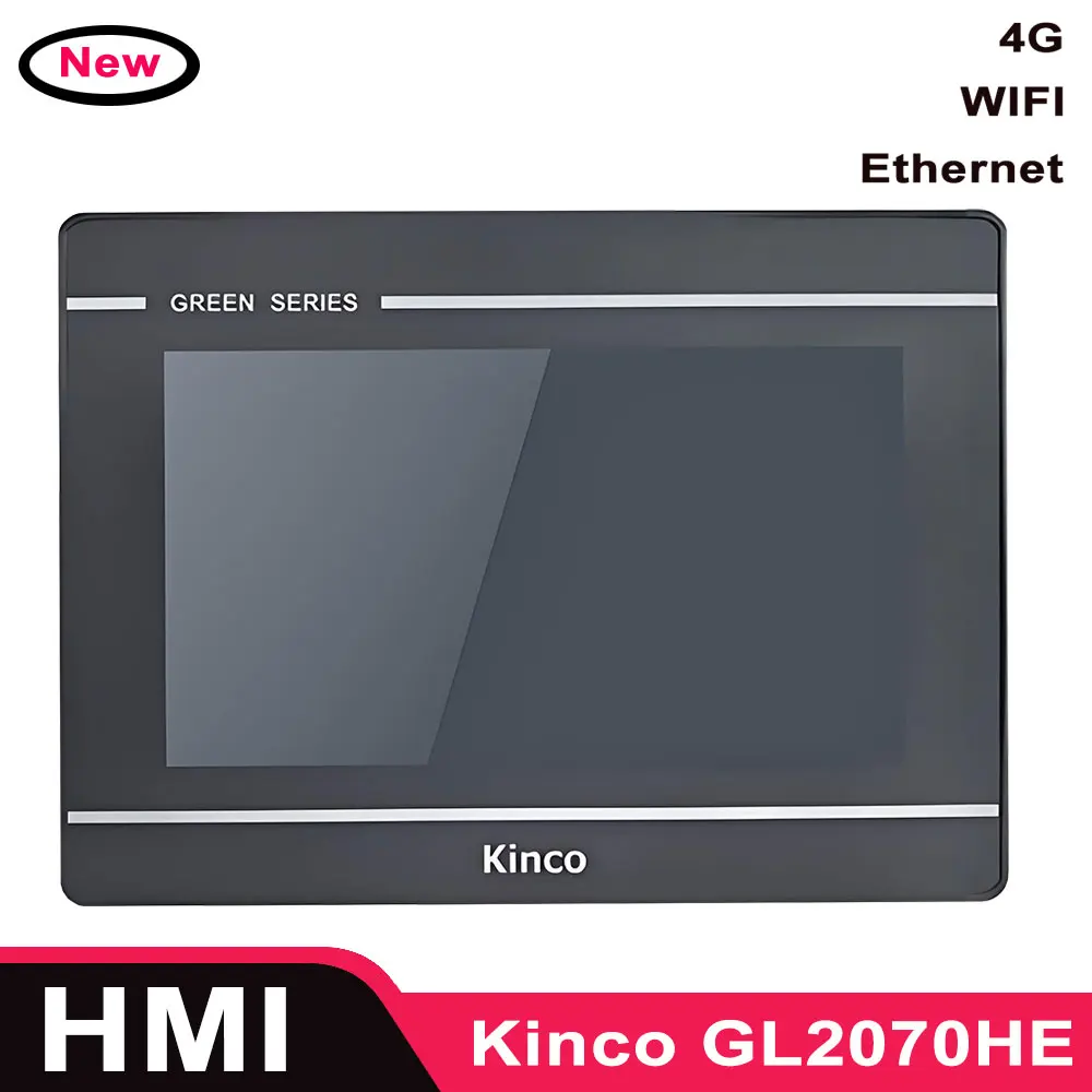 

Kinco 7-дюймовый HMI GL2070HE WIFI 4G двухъядерный процессор человеческий машинный интерфейс промышленный экран управления с Ethernet