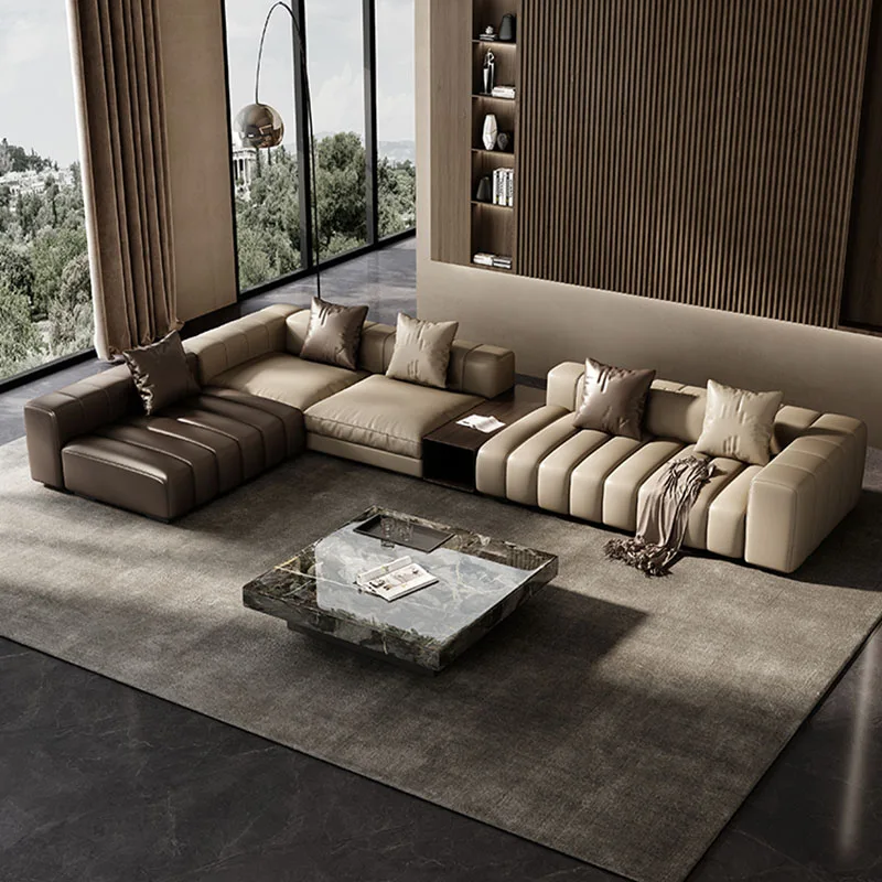 

U Shape Grande Living Room Sofas Reception Multifunctional Sectional Chaise Longue Sofas Recliner Designer Poltrona Furniture