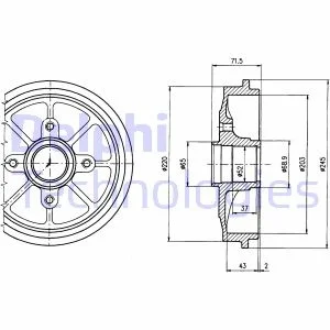 

Store code: BF484 interior rear brake drum C2 C3 II C3 II C3 (T3E) P1007 1,1/(T3E) P1007////