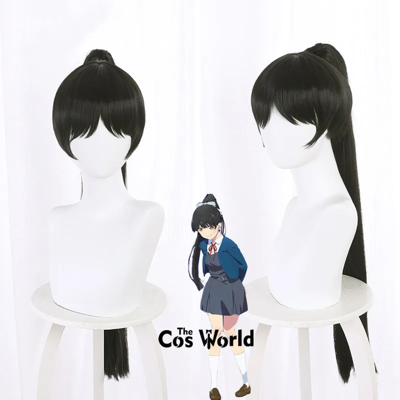 

Love Live Superstar Liella Hazuki Ren Black 80cm Long Anime Cosplay Wigs Fiber Heat Resistant Synthetic Hair + Wig Cap