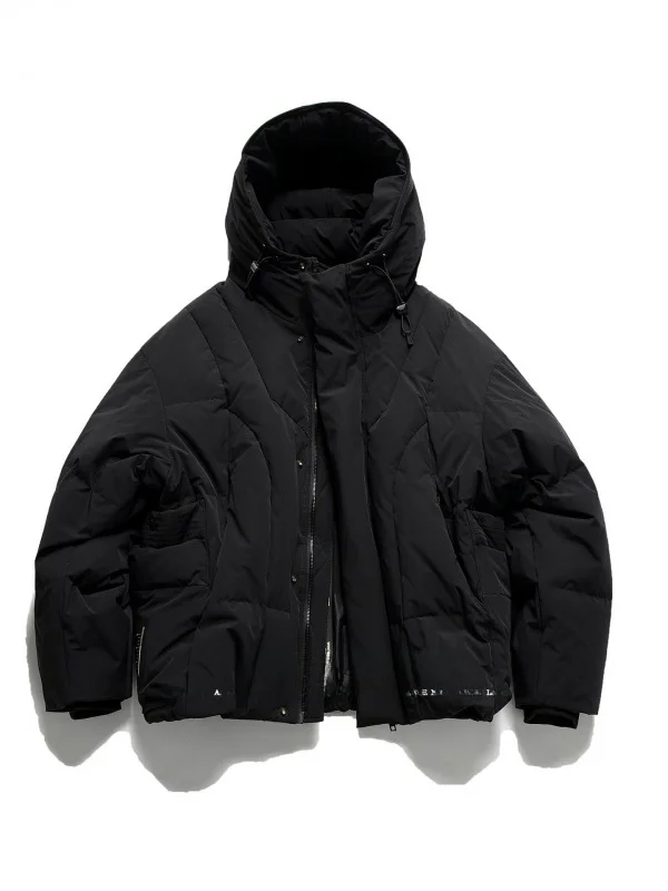 

Мужская зимняя куртка-парка Brave Flng: новая модная теплая пуховая куртка с капюшоном, утолщенная, из полиэфирного волокна, с белым пухом