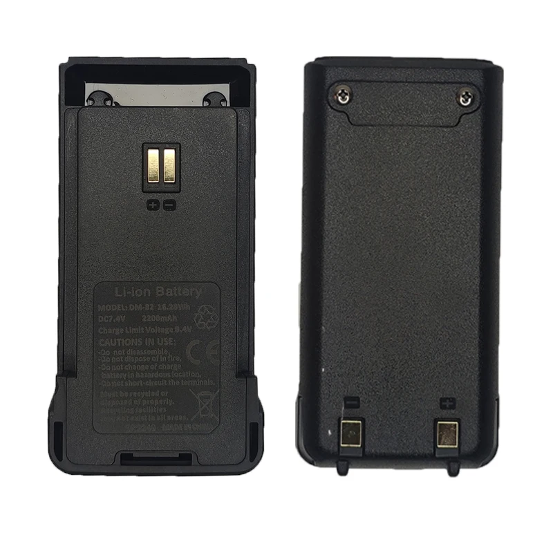 Baofeng-batería de iones de litio de BL-1901 para walkie-talkie, batería adicional de 2200mAh y 7,4 V para interfono de radio bidireccional BF1901 BFH7, BF-H7