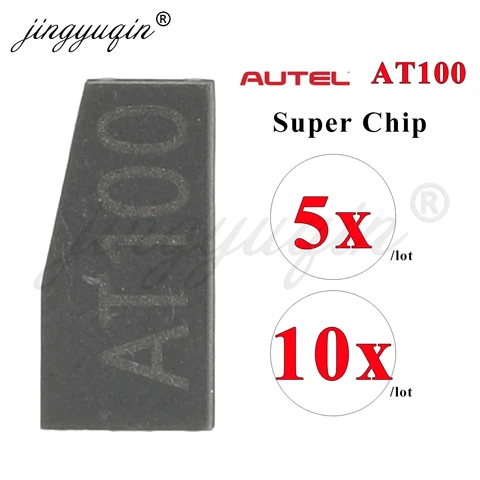 Универсальный Суперкерамический Транспондерный Чип Jingyuqin Autel AT100 Для Смарт-ключей, Совместимый С KM100, IM508, IM608
