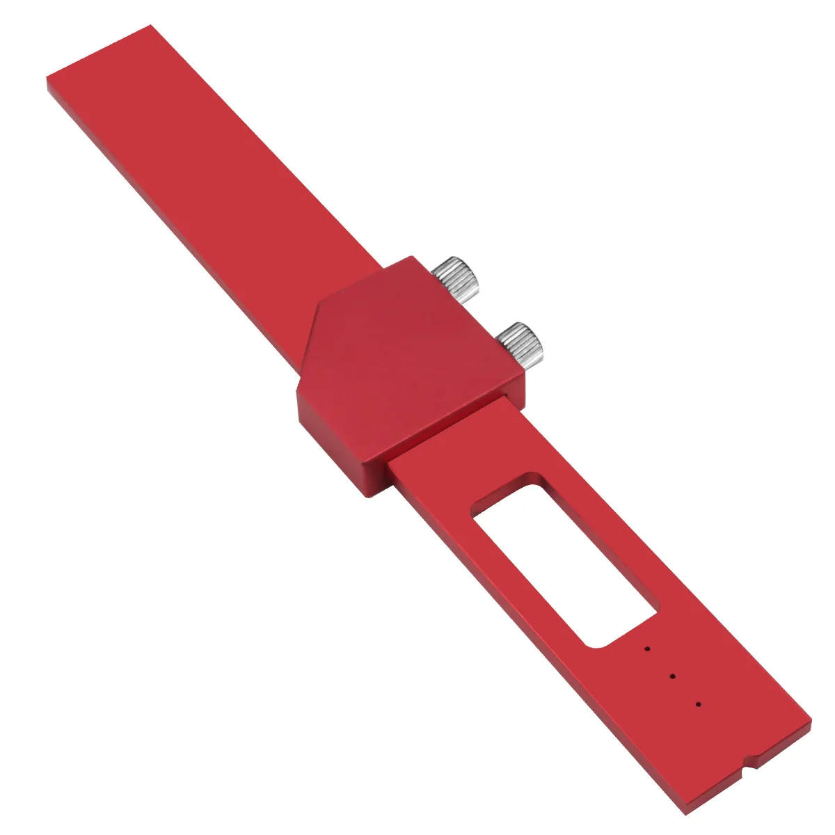 Woodworking Ruler Precision Pocket Rule - 6/8/12 Inch Aluminum Metal Slide Stop Marking Ruler Metric Inch Measuring Tools
