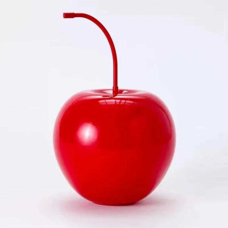 

Modern design wireless desk lamp creative glass cherry shape environmentally friendly home decoration