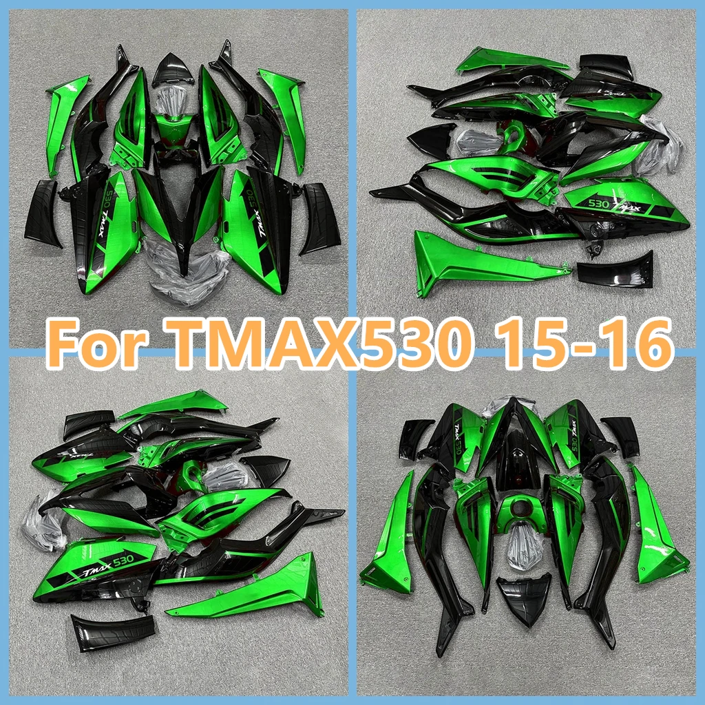 

Fit for YAMAHA TMAX 530 TMAX-530 TMAX530 2015 2016 ZXMT Bodywork New ABS Plastic Motorcycle Whole Fairings Kit Road Racing