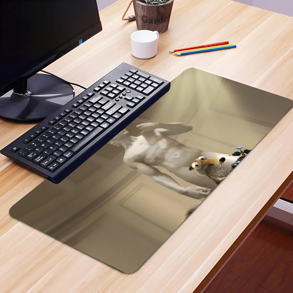 

1pc cartoon cute hot L-Ice Ages Non-slip Mouse Pad Suitable For Office Computers Laptops E-sports Game Desk Mats XXL Keyboard