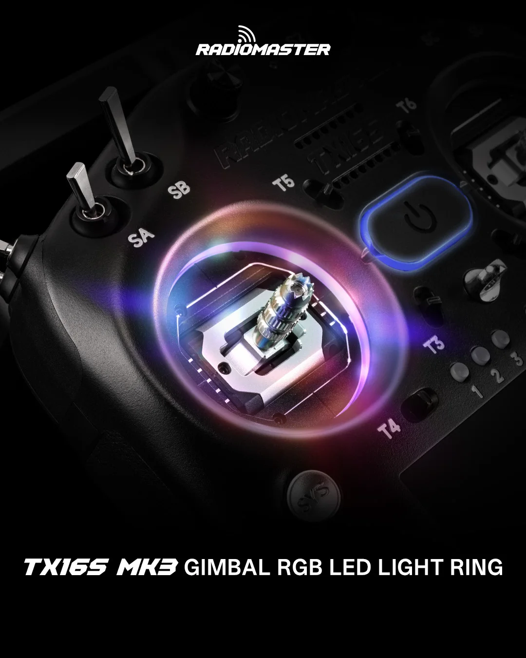 

RadioMaster TX16S MK3 Gimbal RGB LED Gimbal Light Rings