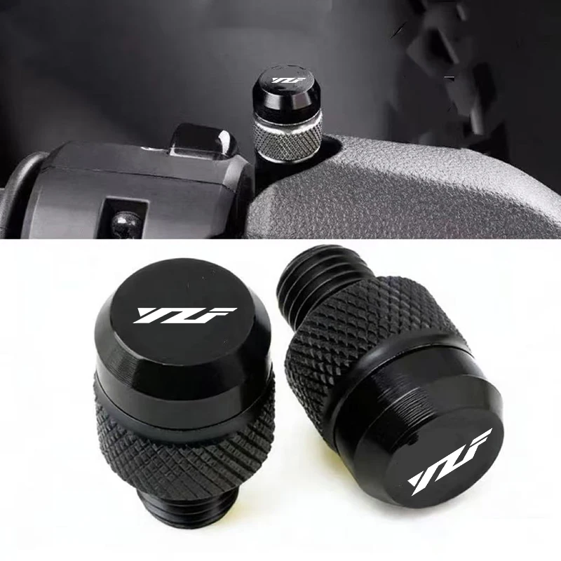 Motorcycle Mirrors Hole Plug Screws Caps Mirror Hole Cover For YAMAHA YZF R1 R3 R6 R25 R125 R1M YZFR1 YZFR6 YZFR3 Accessories