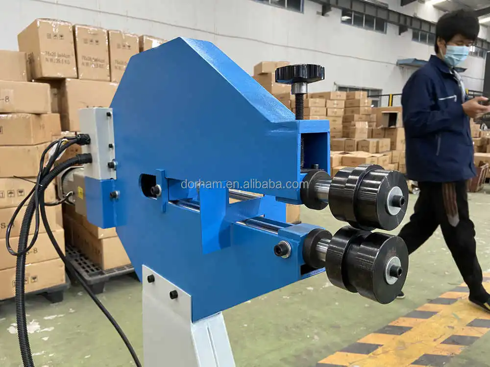 

Электрическая машина для изготовления бисера Dorham RM36 с глубоким горлом и круглым стальным роликовым штампом 1/2 дюйма для изготовления ювелирных изделий