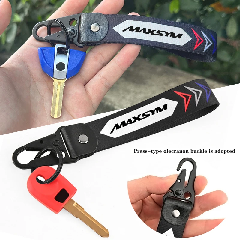 2025 New Motorcycle 3D embroidery keychain keyRing Fit For MAXSYM TL 500 508 Maxsym TL500 TL508 2020-2024 2023 Accessories