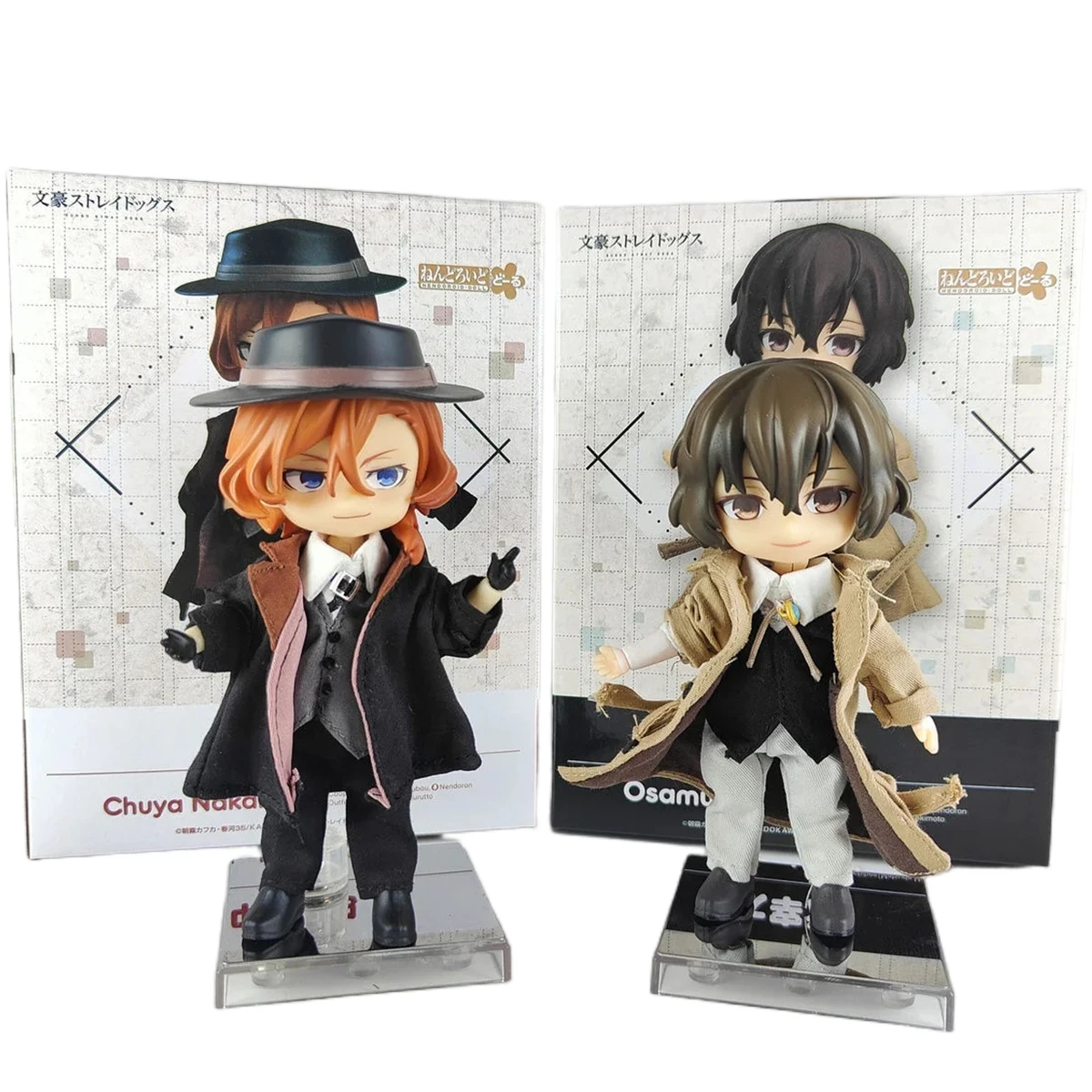 Аниме-фигурка Bungo Stray Dogs Nakahara Chuuya, 14 см # 657 Dazai Osamu Фигурка Эдогава Рампо Фигурка Модель Куклы Игрушки Подарки