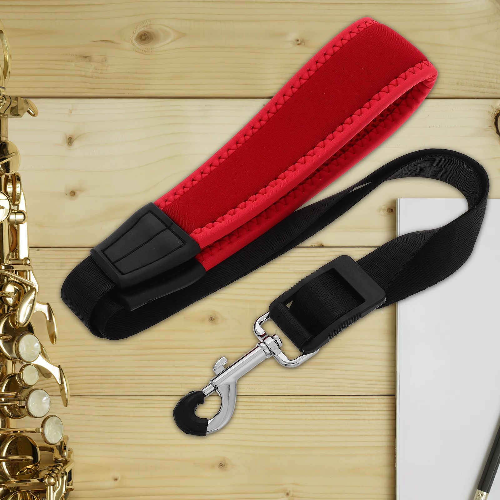 

Saxophone Strap Clarinet Neck Comfortable Plastic Alto Harness Child Lightweight