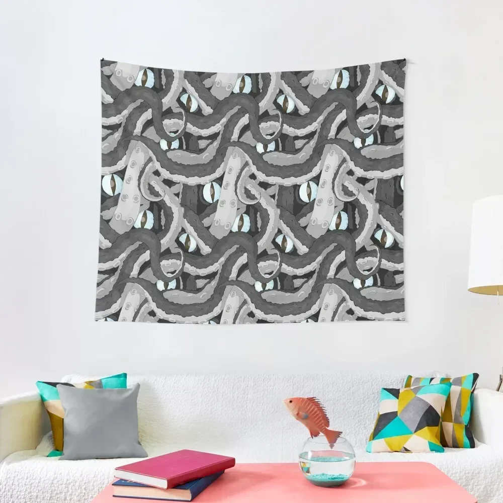 

Black Tentacles Tapestry Wallpaper Decor For Room Home Decorations Room Decor For Girls Tapestry