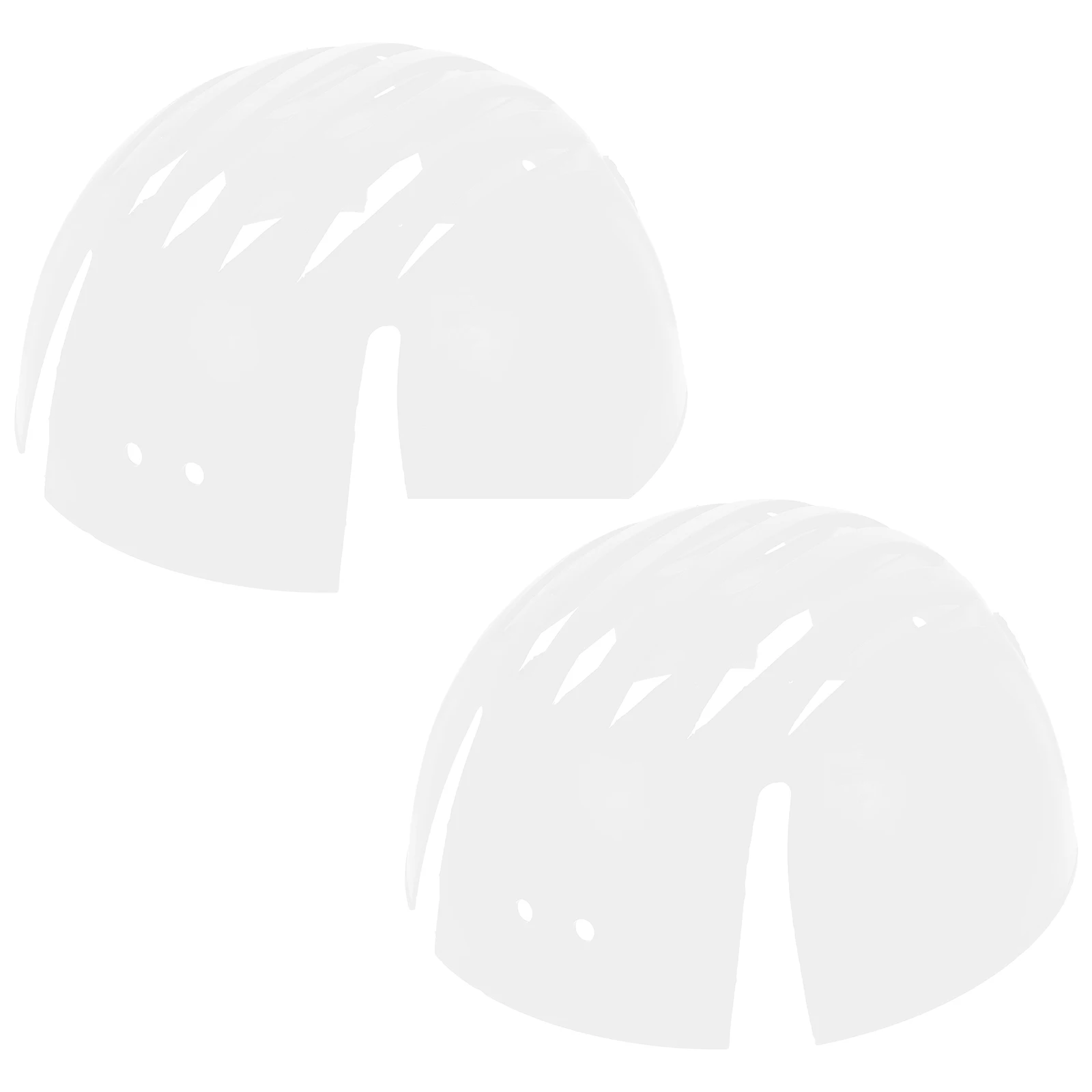 

2 Pcs Plastic Cap Lining Hat Support Pad Baseball Holder Inserts Inner for Shape Caps Part Thin Holders