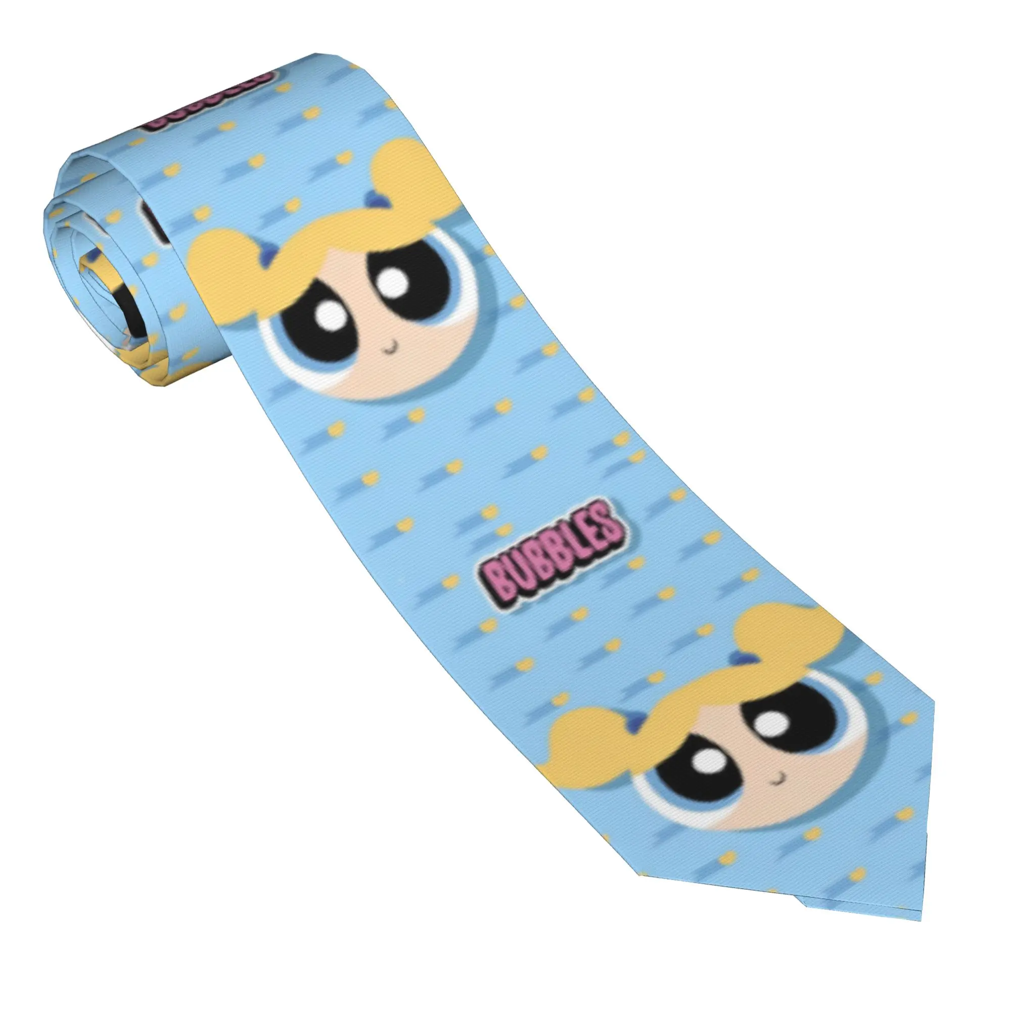 Whoopass Girls Bubbles Neckties Unisex 8 cm Skinny  Narrow Neck Tie  for Mens Daily Wear Gravatas Wedding Accessories Office
