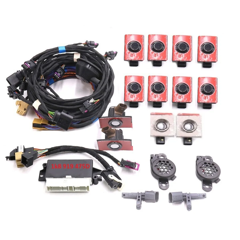 

For PQ46 Upgrade Old PDC Module To 1K8 / RNS to MIB Front and Rear 12K Intelligent Parking System Park Assist