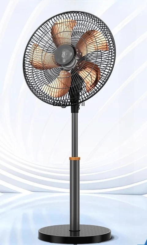 E132 Floor fan Commercial high-power industrial electric fan Household vertical large wind shaking soft sound