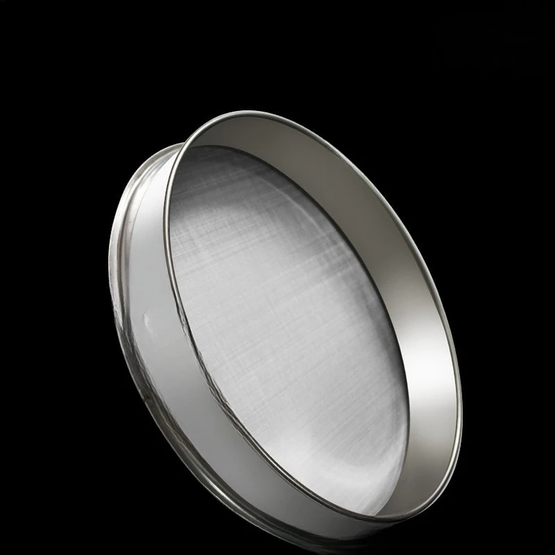 All 304 Stainless Steel Sieve 50cm Screen Standard Sampling Sand Experimental Test Screen Punching Frame