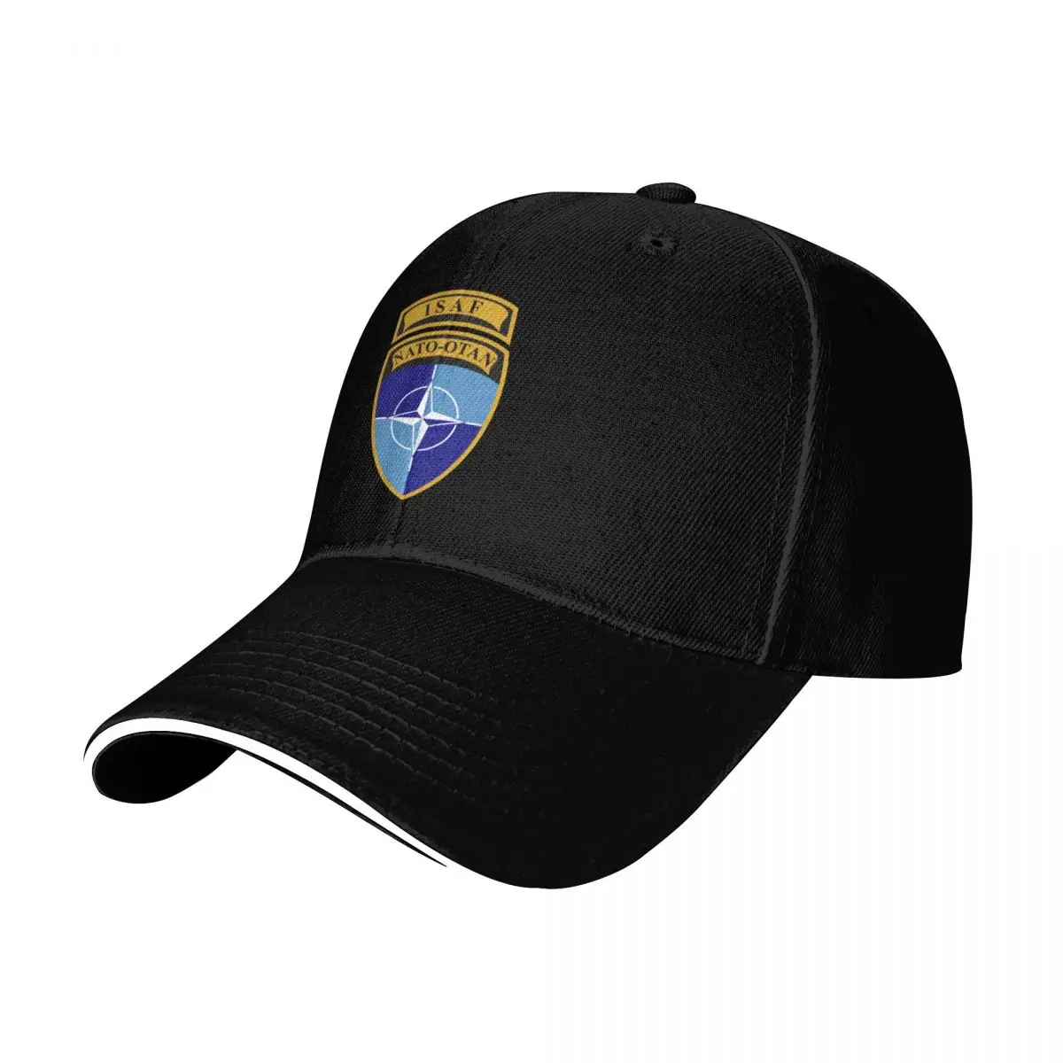 International Security Assistance Force (ISAF) NATO-OTAN Baseball Cap Men Women Casual Summer Sport Sun Cap