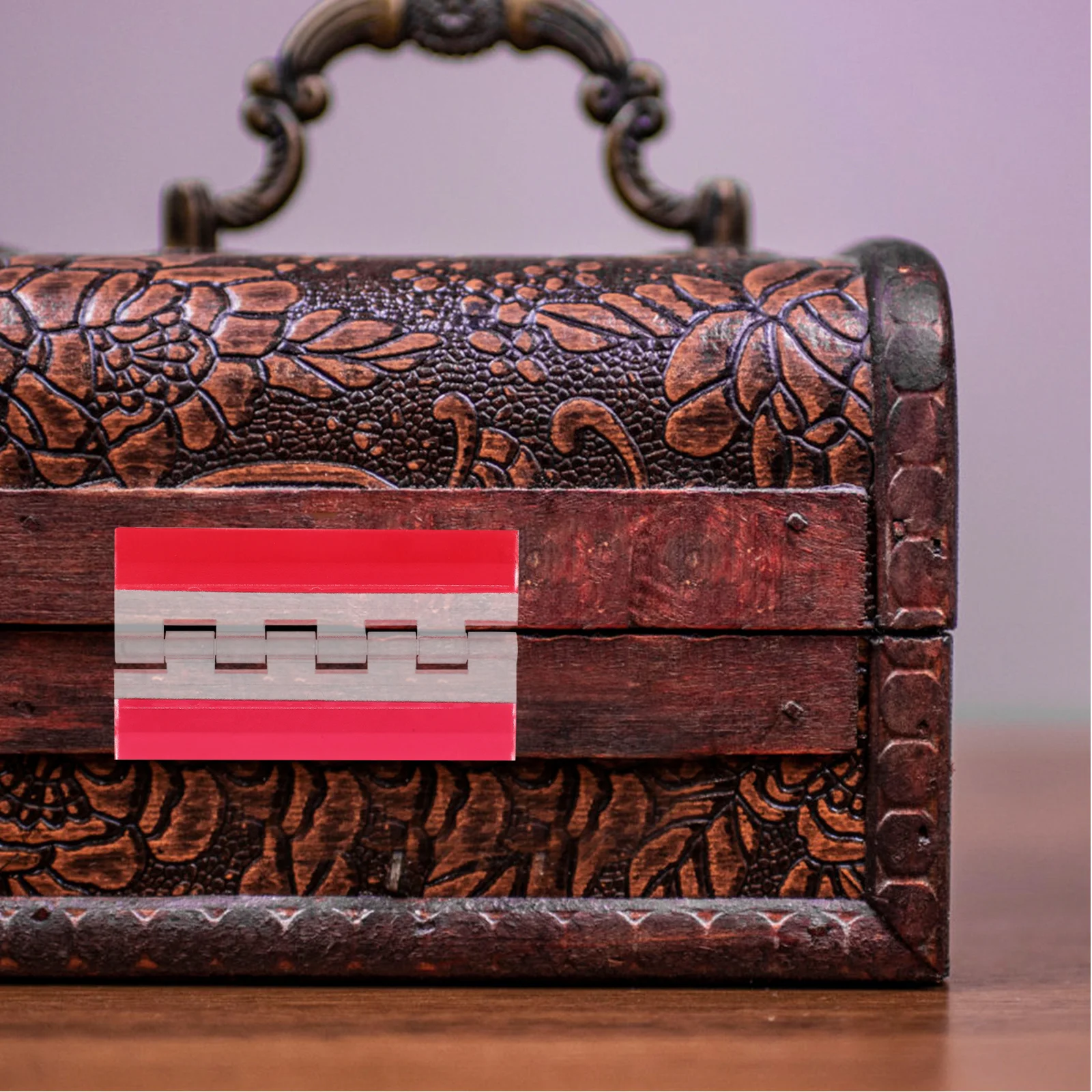 

4pcs Self-Adhesive Hinges Clear Acrylic Hinge For Cabinet Drawer Box Craft Display Stand Adhesive Hinge Replacement Hardware