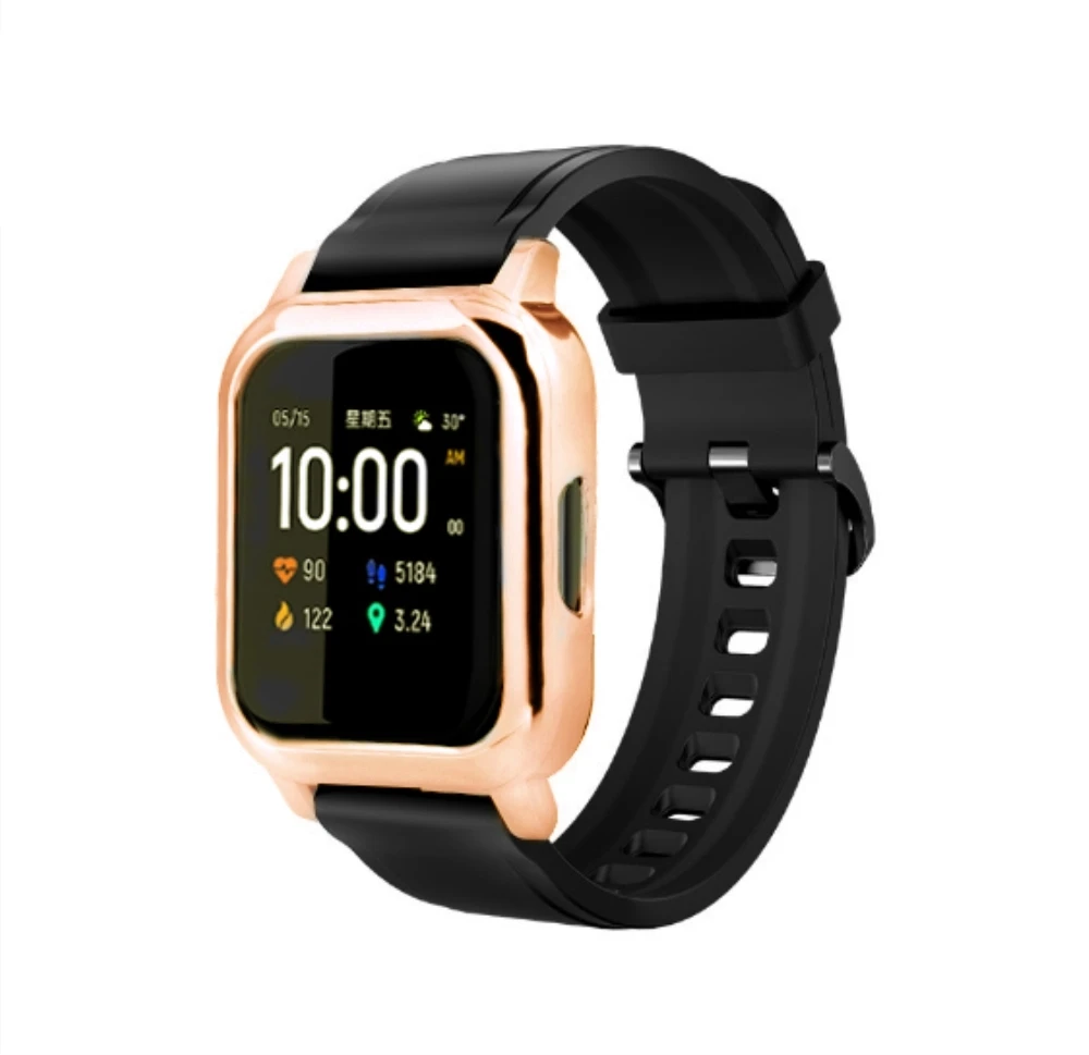 FIFATA PC Material Smart Watch Protective Case For Xiaomi Haylou LS02 Smart Watch Replacement Watch Case Cover For Haylou LS02