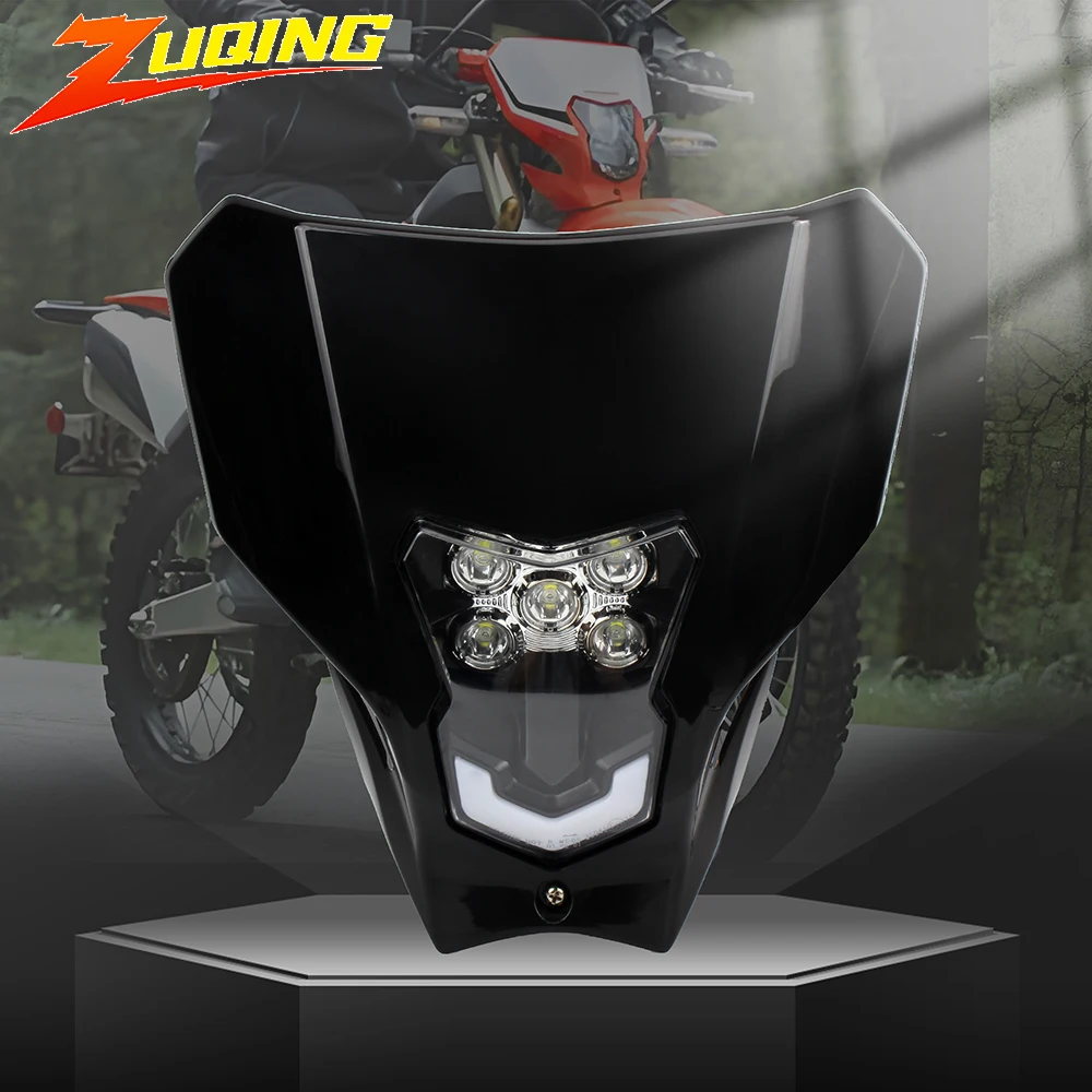 

Светодиодная панель фар мотоцикла для Honda CRF CRF450L CRF450XR 2019 2020, обтекатель супермото, фары, эндуро, мотокросс