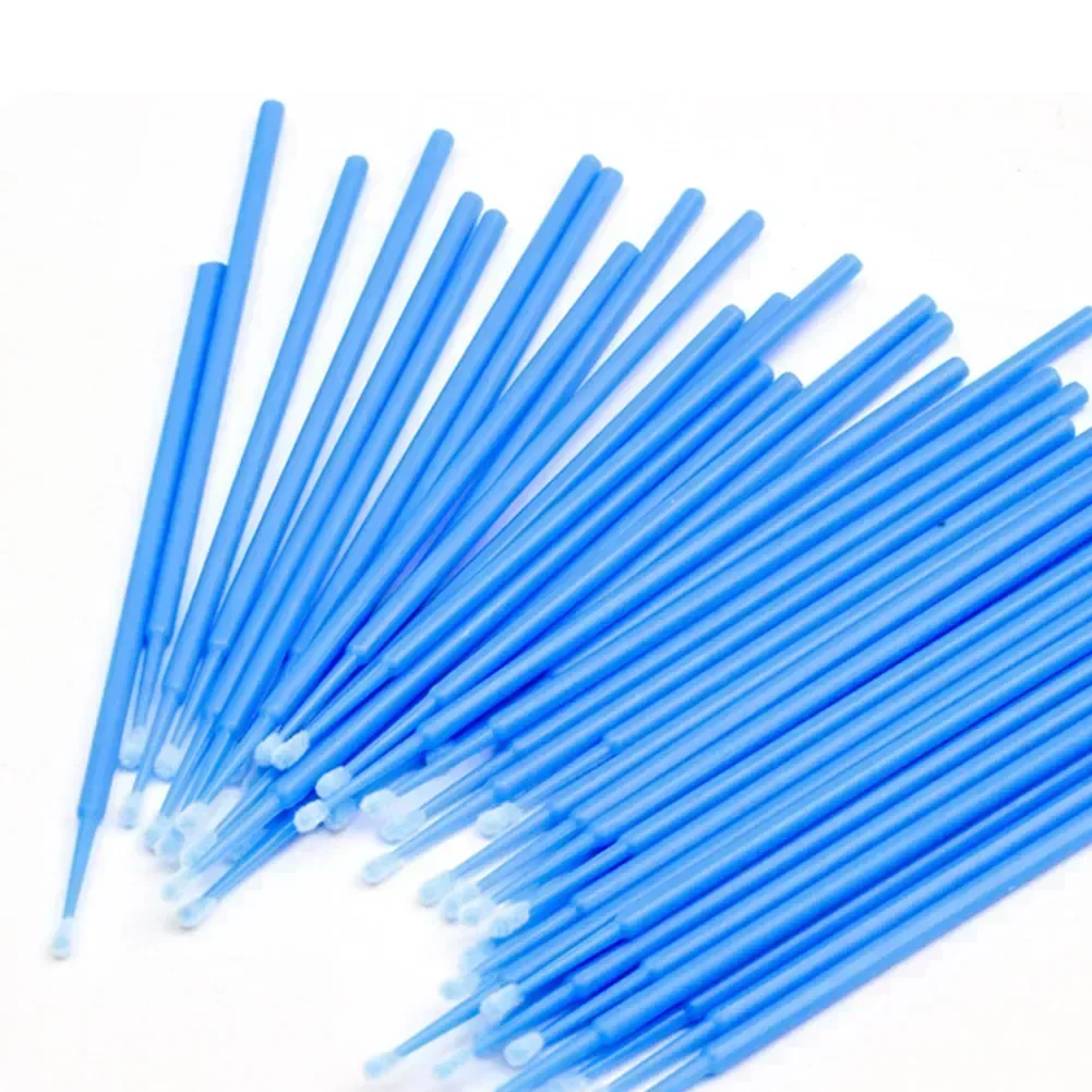 

НОВЫЕ 100 шт. индивидуальные аппликаторы, палочки для туши для ресниц, одноразовые кисти для макияжа, микрокисти, инструменты для наращивания ресниц