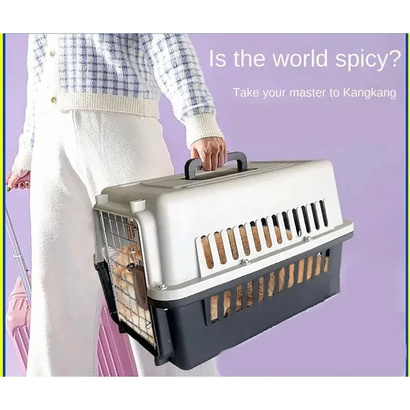 Popular Outdoor Cat Air Case Precision Injection Molded Pet Inspection Cat Cage Pet