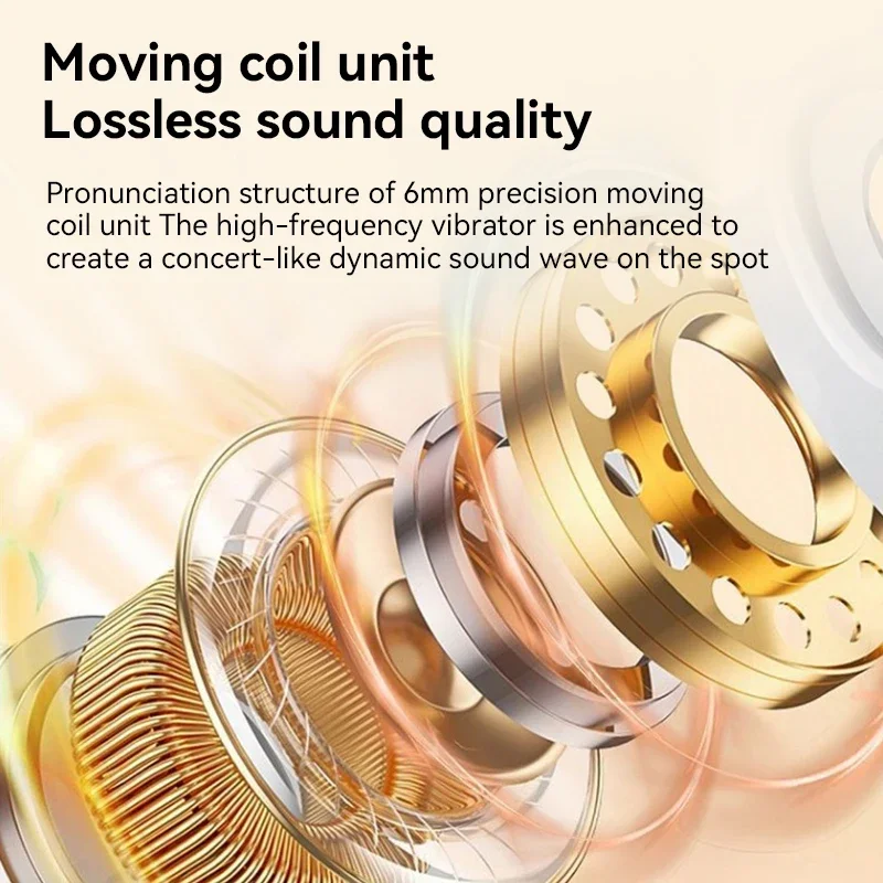 New Portable In-ear Bluetooth Wireless Earplugs Smart Power Digital Display Touch Stereo Birthday Gift Low-delay Game Headphones