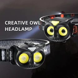 Portable Headlamp COB Strobe Headlight Multifunctional USB Rechargeable or AAAx3 Battery Camping Portable Hiking Running