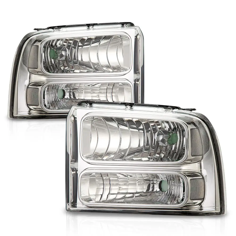 

Замена фары в сборе для 2005-2007 ’мн F250 F350 F450 F550 Super Duty/2005 Excursion Chrome