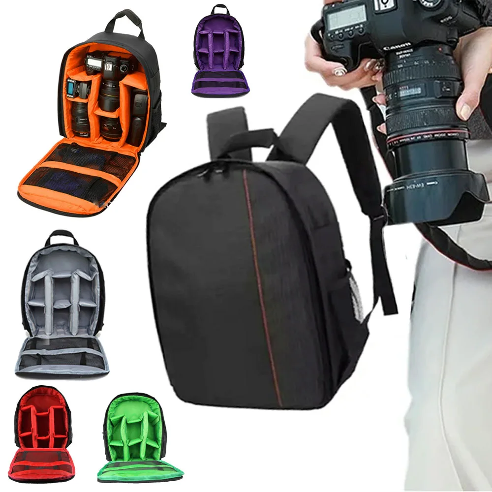 Camera Bag Tripod Backpack Video Digital Shoulder Case Waterproof Photo Knapsack Case DSLR For Canon Nikon Sony Olympus Fuji