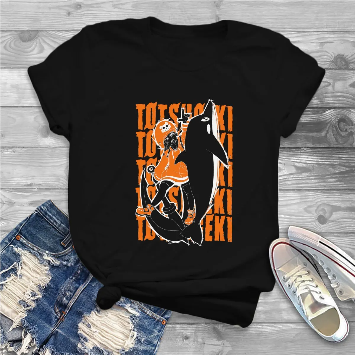 Totsugeki Unique Polyester TShirt GUILTY GEAR -STRIVE Top Quality Creative Graphic  T Shirt Stuff