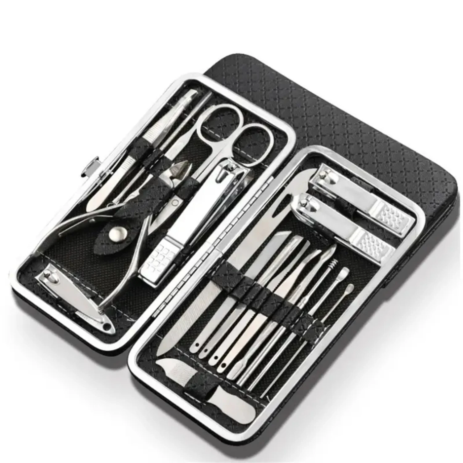 19 in 1 Stainless Steel Manicure Pedicure Set for Foot Care