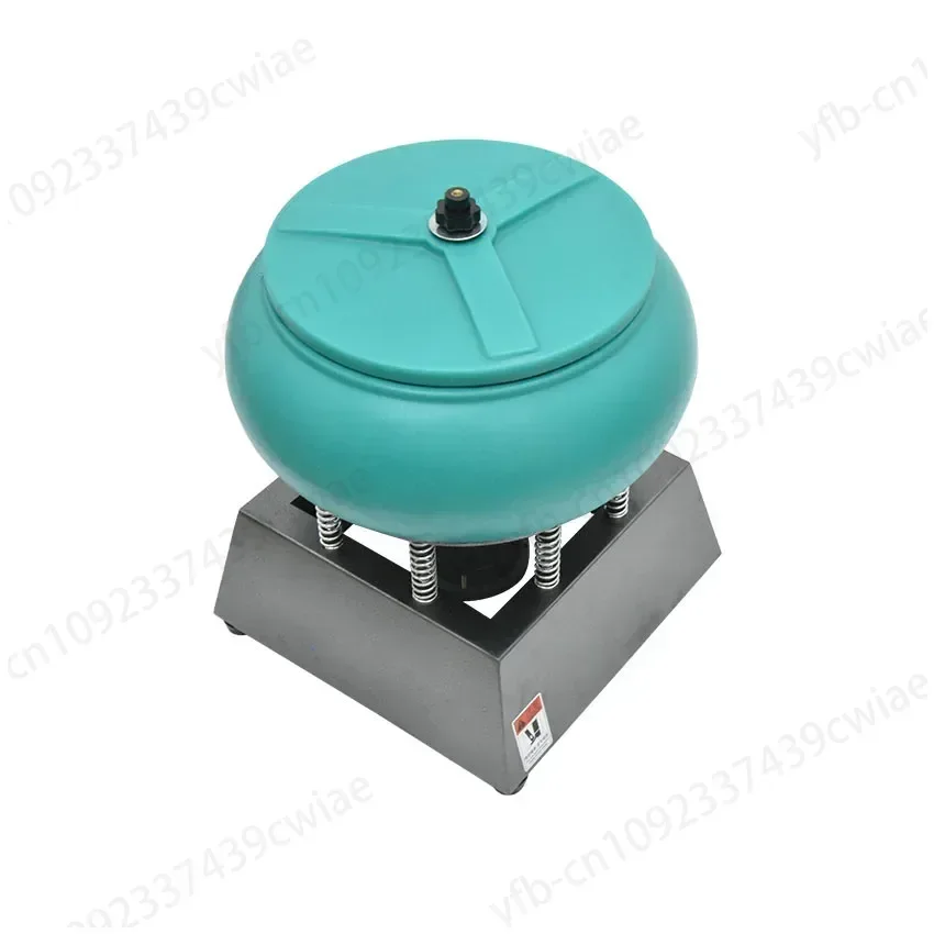 350W 17Inch Electric Vibrating Tumbler Vibratory Rock Tumbler Bowl Tumbling Polishing machine Pearl Metal