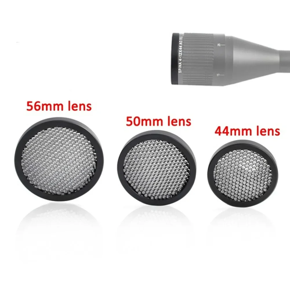 Cover for Optic Scope 44MM/50MM/56MM Anti-Reflection Sunshade Scope Protective Cover Mesh