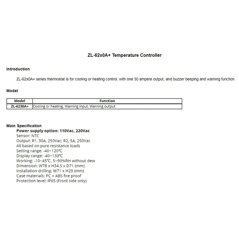 Abjs -6230A+, 30A O…