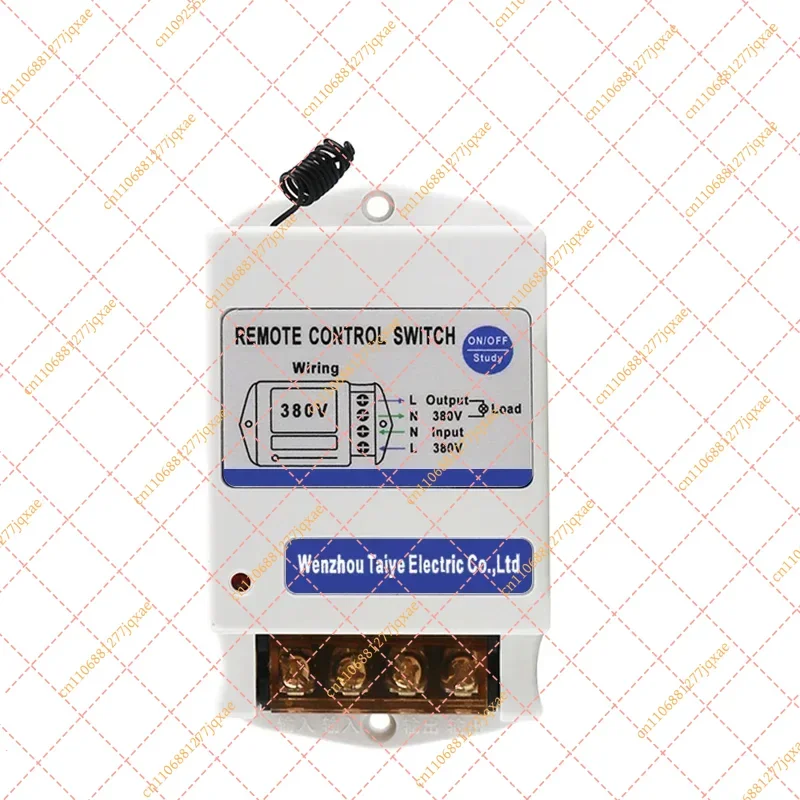 High Power Wireless Electrical Switch, 220V 380V Intelligent Remote Control for Water Pump