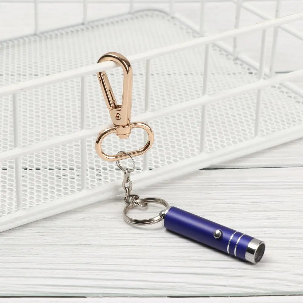 5pcs Metal Split Ring Bag Part Accessories Bags Strap Buckles Collar Carabiner Snap Lobster Clasp Hook